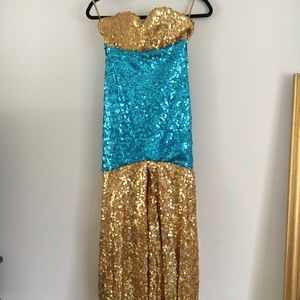 Mermaid style dress